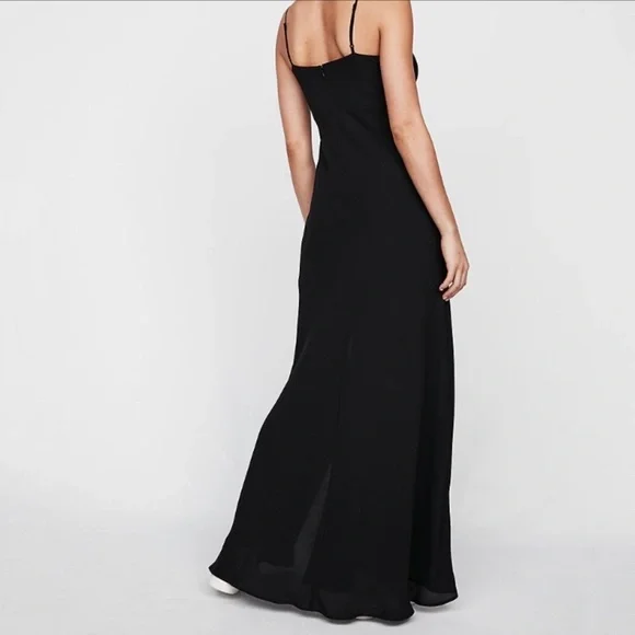 EXPRESS Black CUT-OUT Maxi Dress - Picture 2 of 12
